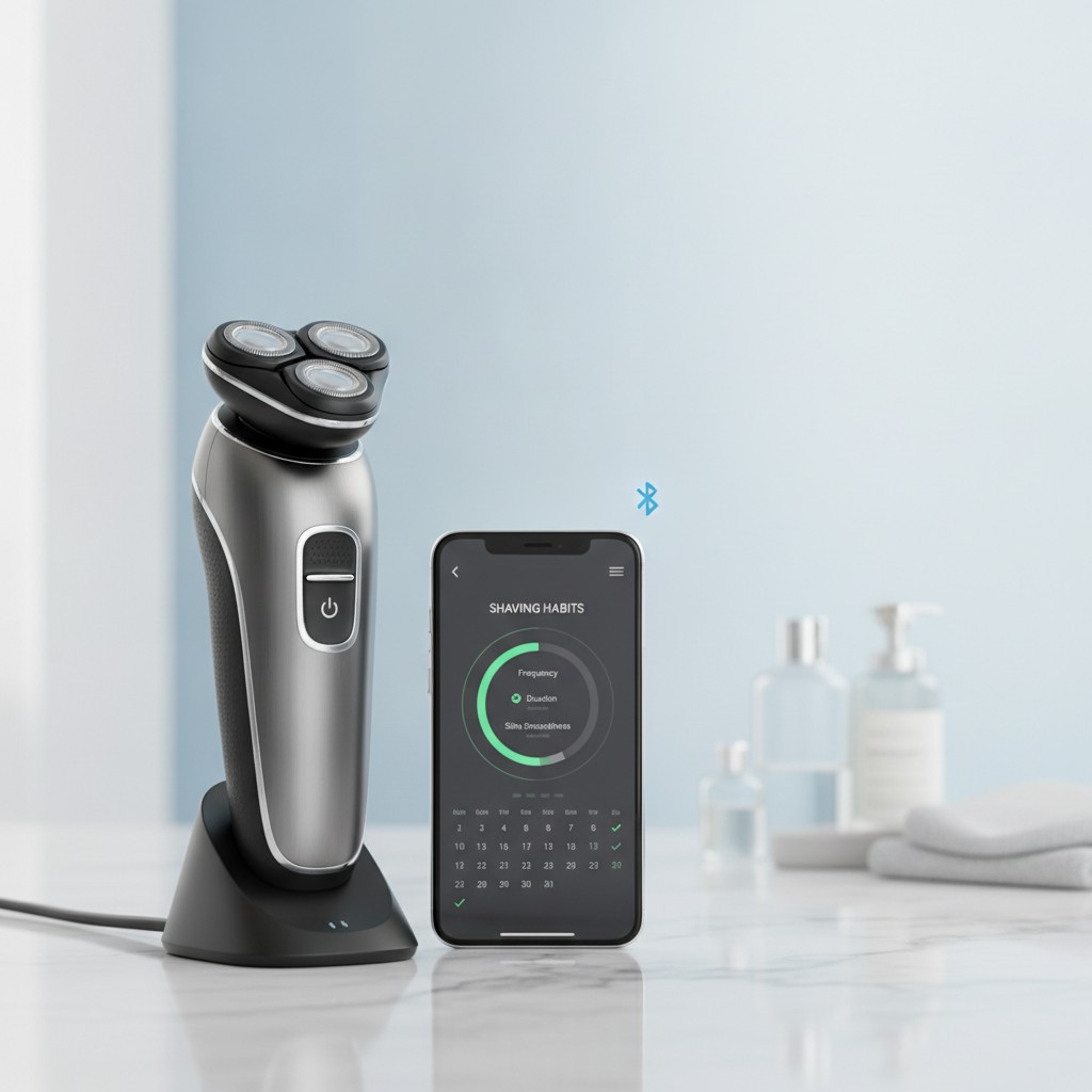 Rasoir électrique connecté et application mobile : gadget ou vraie utilité ?