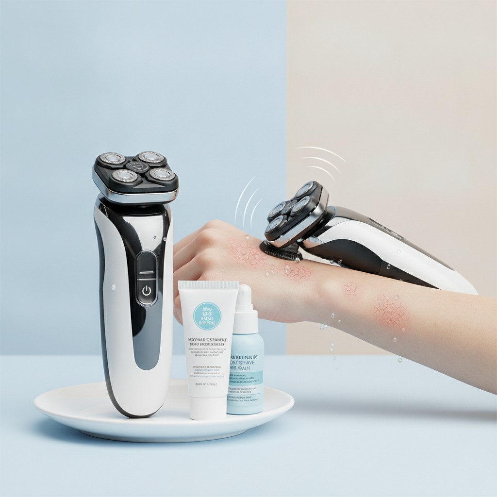 Peut-on se raser avec un rasoir électrique quand on a du psoriasis ou de l'eczéma ?
